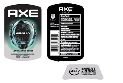 Label (Axe Apollo Sage And Cedarwood Antiperspirant Deodorant   Artwork)